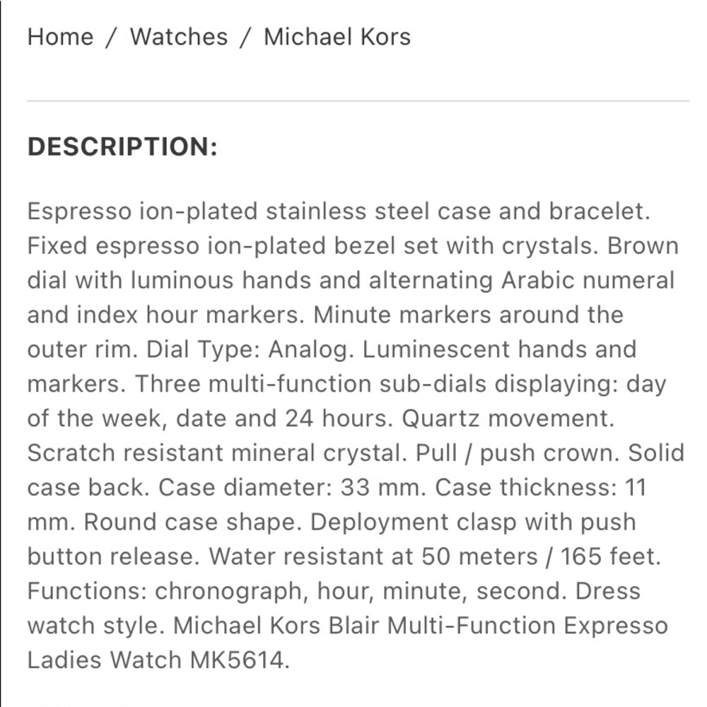 Women’s Michael Kors watch - Picture 2 of 7